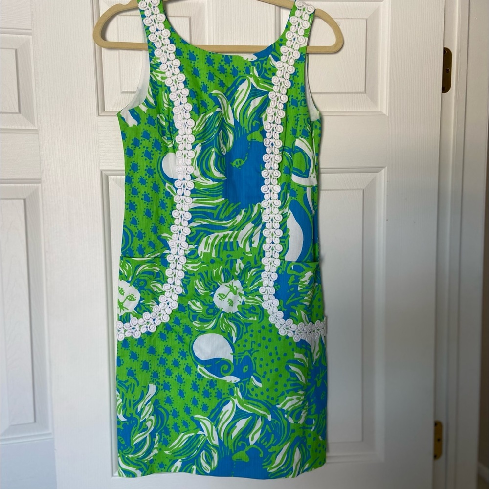 Lilly Pulitzer shift dress, size 4